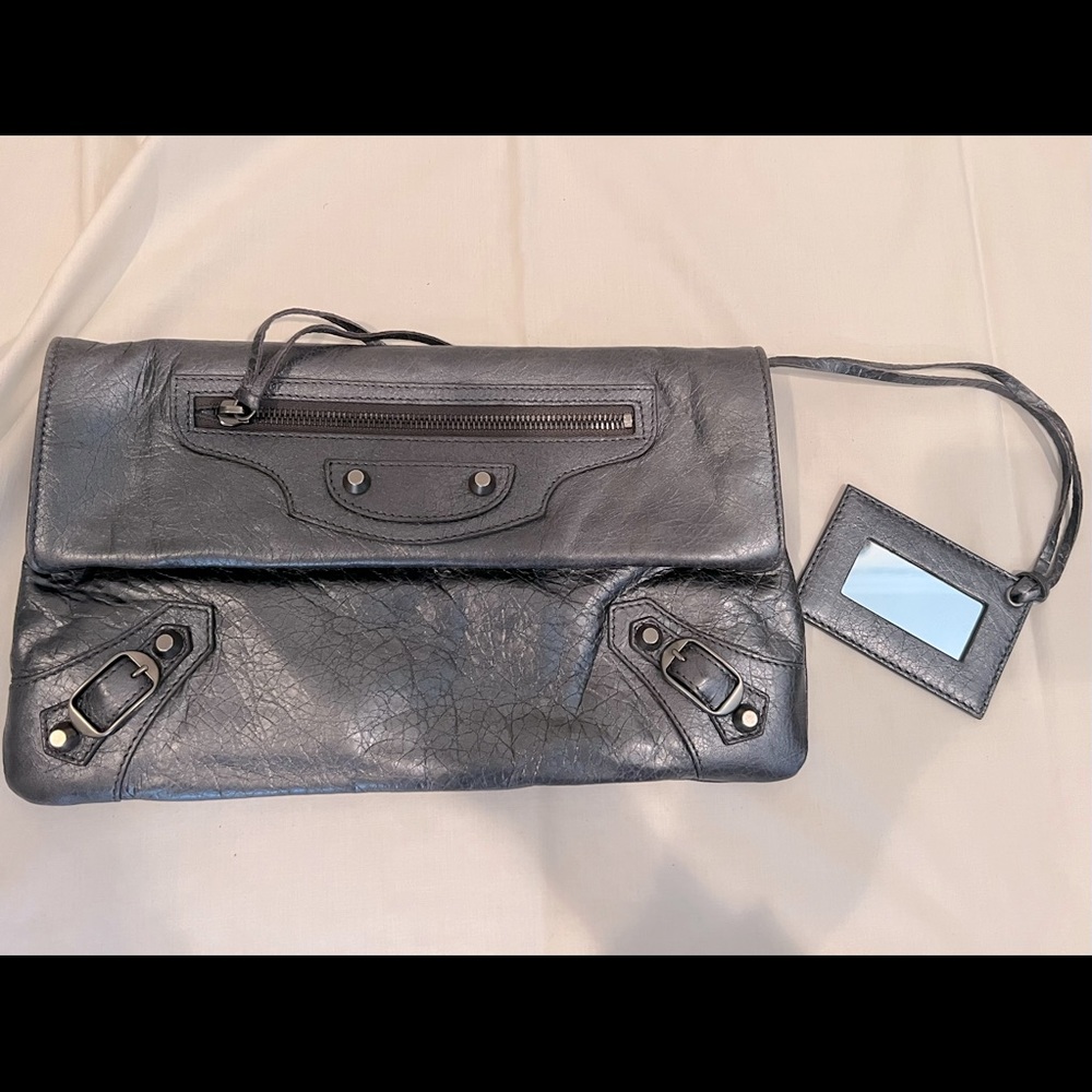 Amazing night time Balenciaga clutch!